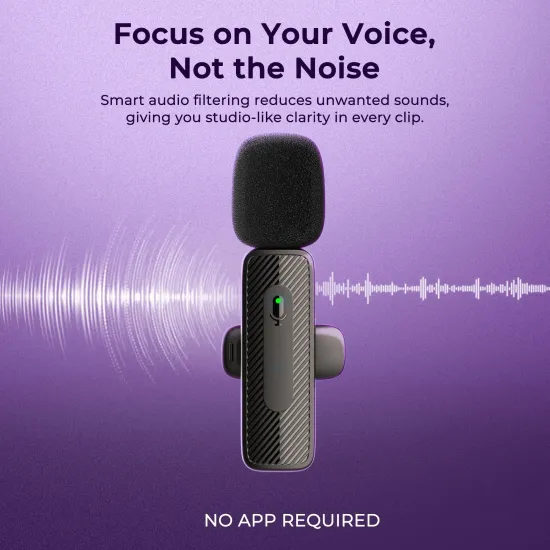 DigiTek Wireless Microphone Type-C (DWM-006 PRO)