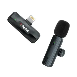 DigiTek Wireless Microphone Lighting Connector With 1 Mic (DWM-007 PRO)