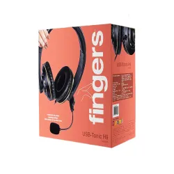 Fingers Wired Headphone USB-Tonic H9 With Mic