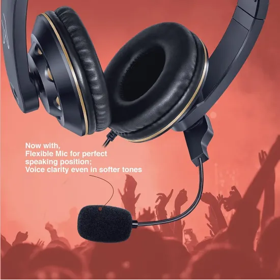 Fingers Wired Headphone USB-Tonic H9 With Mic