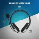 HP Wired Headphone With Mic 3.5mm Single Pin (B4B09PA)