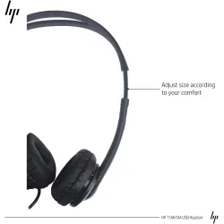 HP Stereo USB Headphone With Mic (‎T1A67AA) (Import)