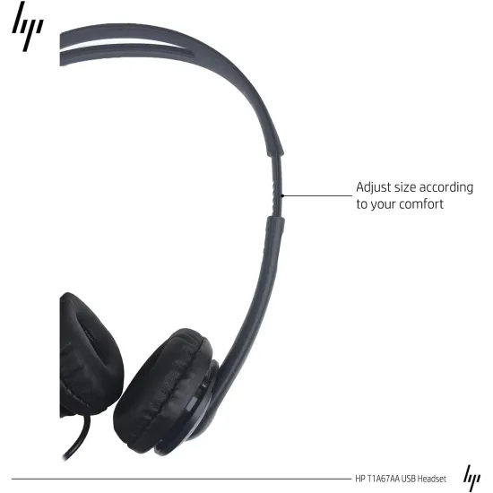 HP Stereo USB Headphone With Mic (‎T1A67AA) (Import)