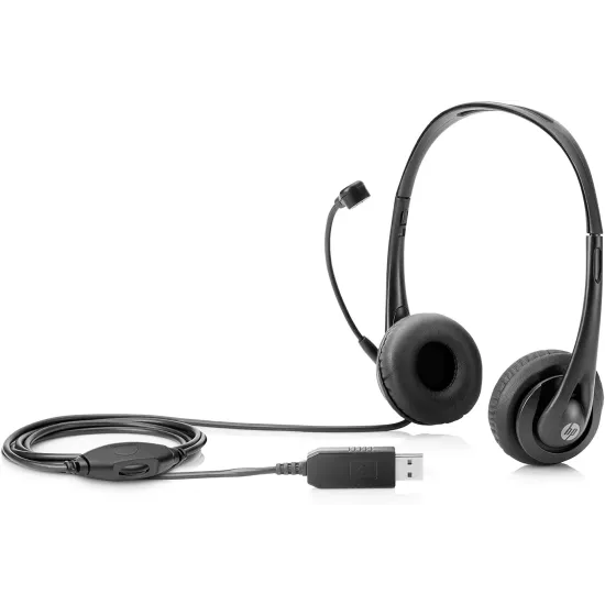 HP Stereo USB Headphone With Mic (‎T1A67AA) (Import)