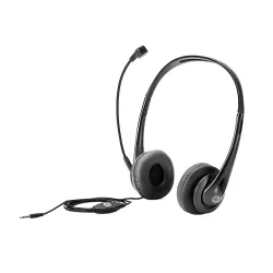 HP Stereo Headphone With Mic 3.5mm Single Pin (‎T1A66AA) (Import)