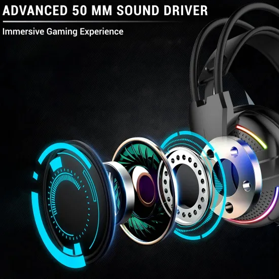 Ant Esports USB Gaming Headphone H525 Pro Black