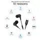 EVM Type-C Earphone (EVM-HF-01) Black