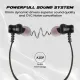 EVM Bluetooth Neckband Earphone Ensport (NB-027) Black