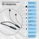 EVM Bluetooth Neckband Earphone Ensport (NB-027) Black