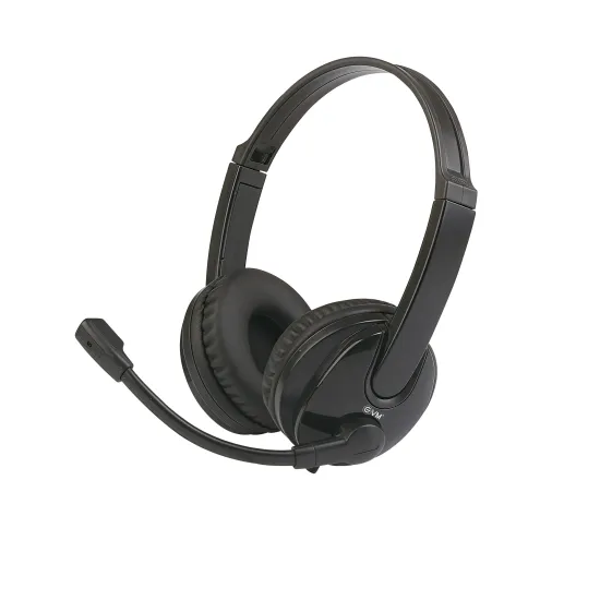 EVM Wired Headphone With Mic EnClassic Black
