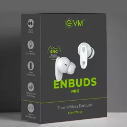 EVM Pro TWS-05 Bluetooth Earbuds With Mic Enbuds