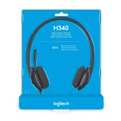 Logitech Wired Headphone USB H340