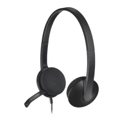 Logitech Wired Headphone USB H340 (Open Box)