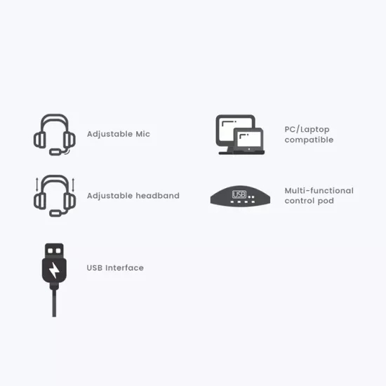 Zebronics Zeb Supreme USB Headphone With Mic