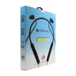 Zebronics Bluetooth Neckband Earphone Raga S1