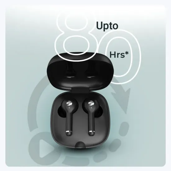 Zebronic Wireless Bluetooth Earbuds Meteoroid Black (ZEB-PODS zi 4)