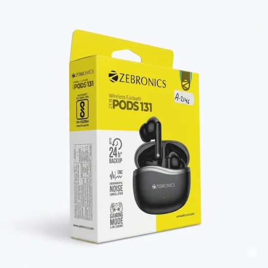 Zebronic Wireless Bluetooth Earbuds Blue Zeb Pods 131 (ZEB-PODS zi 8) Zebronic Wireless Bluetooth Earbuds Blue Zeb Pods 131 (ZEB-PODS zi 8)