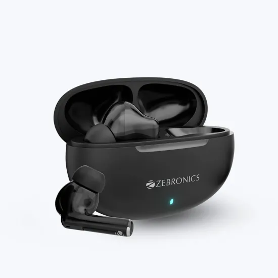 Zebronic Wireless Bluetooth Earbuds Black Zeb Chime (ZEB-PODS 416)