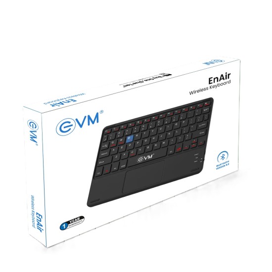 EVM Wireless Bluetooth Keyboard With Touchpad Enair WLK-009
