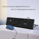 EVM Wired Keyboard Mouse Combo (EVM-WDKM-513)