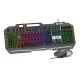 EVM Gaming Keyboard Mouse Combo Usb EnClaw 9027 (WDKM-612) Black Grey
