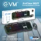 EVM Gaming Keyboard Mouse Combo Usb EnClaw 9027 (WDKM-612) Black Grey