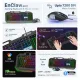 EVM Gaming Keyboard Mouse Combo Usb EnClaw 9027 (WDKM-612) Black Grey