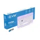 EVM Wireless Keyboard Rechargeable EnEdge WLKM Purple