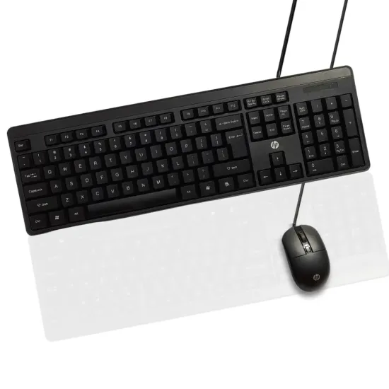 HP USB Keyboard Mouse Combo Chiclet KM150