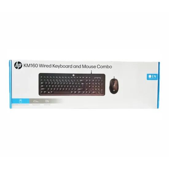 HP USB Keyboard Mouse Combo KM160