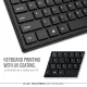 LAPCARE WIRELESS KEYBOARD MINI D-LITE PLUS BLACK