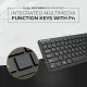 LAPCARE WIRELESS KEYBOARD MINI D-LITE PLUS BLACK