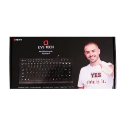 Live Tech USB Keyboard Multimedia KB04