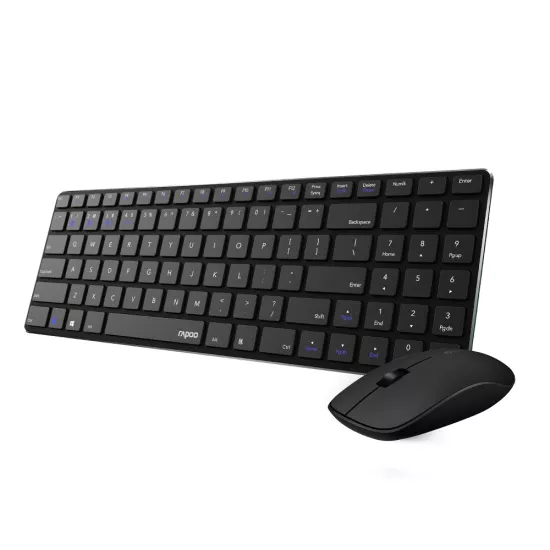 Rapoo Wireless Keyboard Mouse Combo 9300M