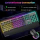 Ant Esports Wireless Gaming Keyboard Mouse Combo RGB (KM500 Pro)