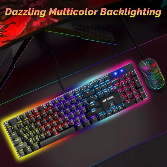 Ant Esports USB Mechanical Gaming RGB Keyboard (Scorpion MK30)