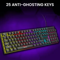 Ant Esports USB Mechanical Gaming Keyboard Mouse Combo (Thunder30) RGB