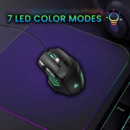 Ant Esports USB Mechanical Gaming Keyboard Mouse Combo (Thunder30) RGB