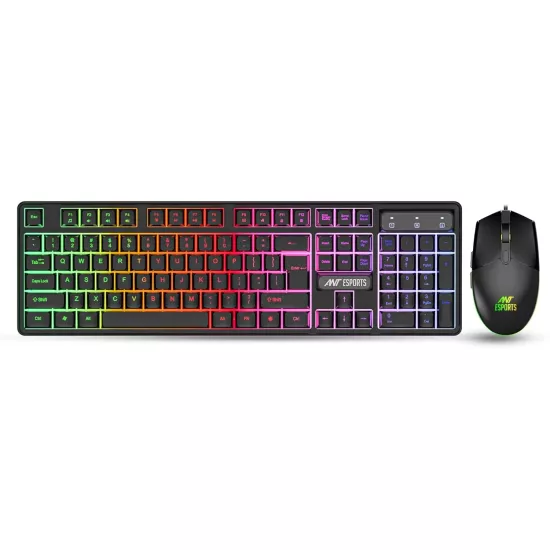 Ant Esports USB Gaming Keyboard Mouse Combo KM1650 RGB