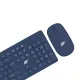 Ant Value Wireless Keyboard  Mouse Combo Blue FKBRI05