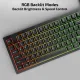 Iball USB Keyboard RGB Qwerty500 Black
