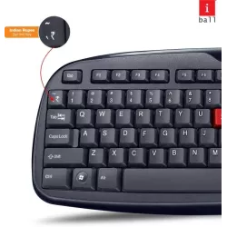 Iball USB Keyboard Mouse Combo Wintop