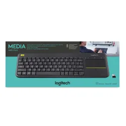 Logitech Wireless Keyboard With Touch Pad Mouse (K400 Plus)