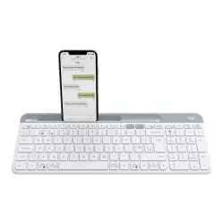 Logitech Wireless Keyboard K580 Slim Multi-Device White
