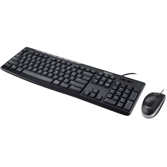 Logitech USB Keyboard Mouse Combo MK200