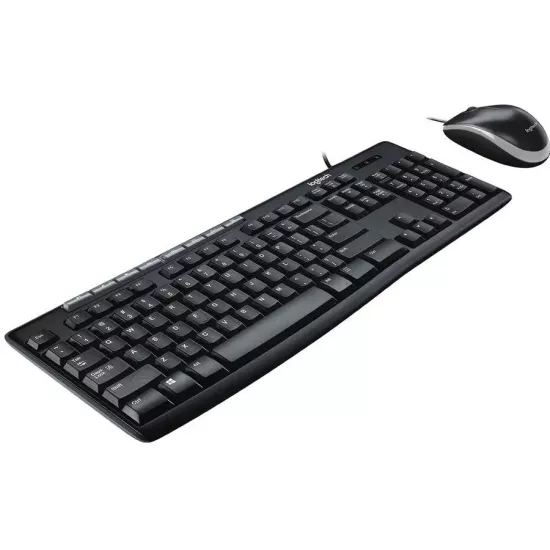 Logitech USB Keyboard Mouse Combo MK200