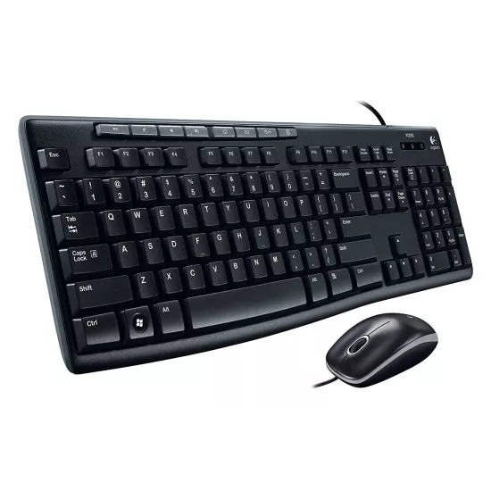 Logitech USB Keyboard Mouse Combo MK200