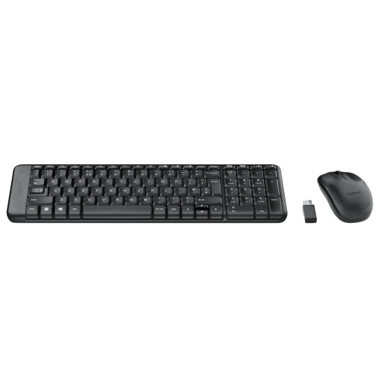 Logitech Wireless Keyboard Mouse Combo MK220