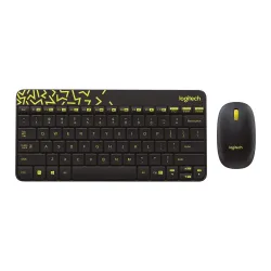 LOGITECH KEYBOARD MOUSE COMBO WIRELESS MK240 NANO BLACK (Open Box)