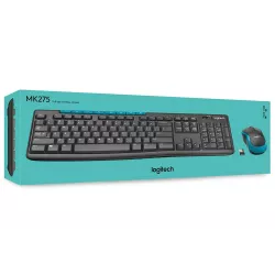Logitech Wireless Keyboard Mouse Combo MK275
